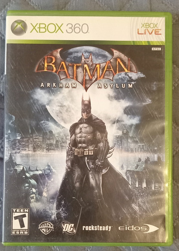 Videojuego Para Xbox 360 Batman Arkham Asylum