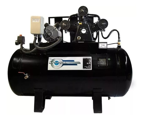 Compresor De Aire 3 Hp Horizontal 235lts Cabeza 18cfm 115psi