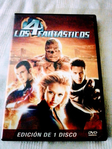 Película Dvd Los 4 Fantásticos