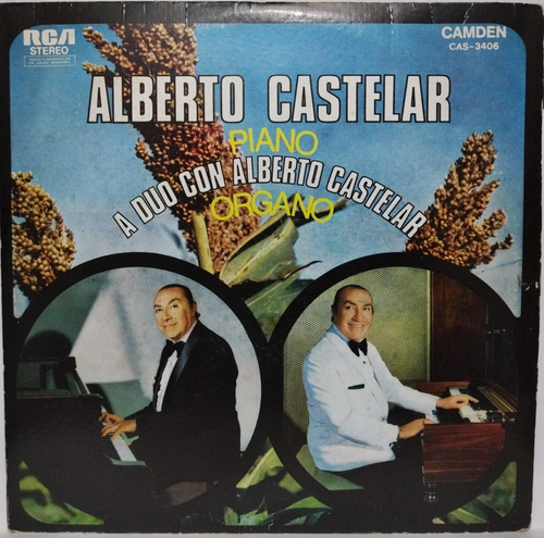 Alberto Castelar  A Duo Con Alberto Castelar Lp