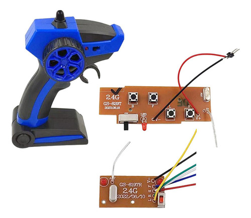 General Diy 4 Canales Rc De Radio Controlador Transmisor