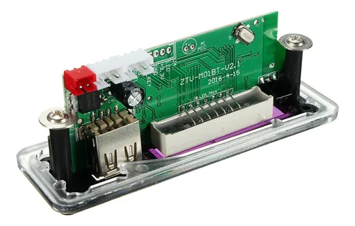 5 Unids M01bt69 12 V Inalámbrico Bluetooth Mp3 Wma Decodific