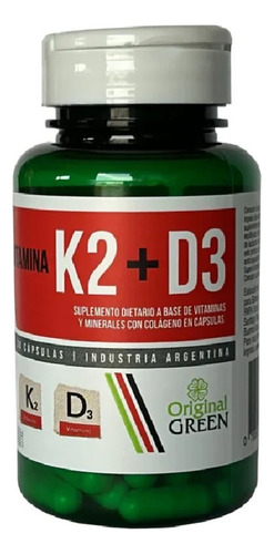K2+d3 Sistema Inmune Original Green 30 Cap Neutro