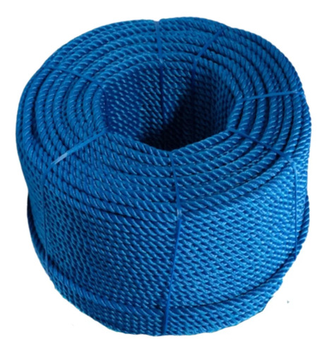 Corda Torcida 100%polietileno (azul) Ø-22mm 10 Metros