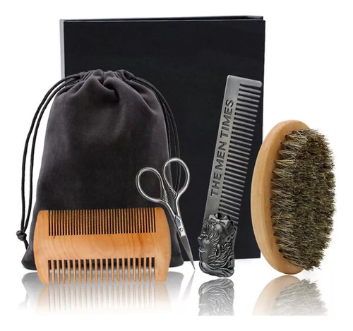 Set De Cepillos Para Barba Mane T