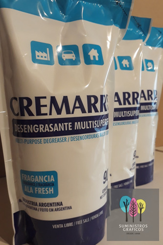 Crema Pasta Limpiamanos Cremarras Por 900grs Zona Sur