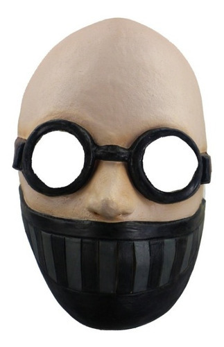 Mascara De Creepypasta: Creepy Ticci Color Blanco CREEPYPASTA