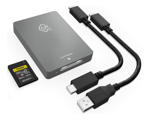 Lector De Tarjetas Cfexpress Tipo A Usb 3,1 Gen2 10gbps De A