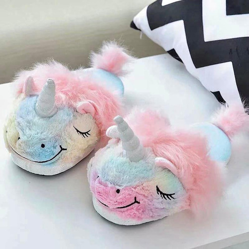 Pantuflas Unicornio Premium