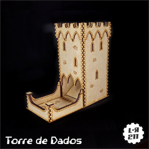 Torre De Dados Para Juegos De Rol - Warhammer Mdf