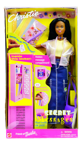 Barbie Secret Messages Christie 1999 Edition