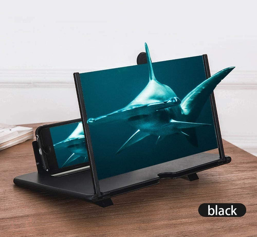 Imagen 4 de 10 de Amplificador Para Pantalla Móvil Con Lupa 3d 10 Pulgadas