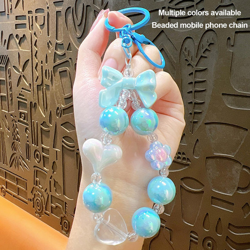 Llavero Con Pulsera De Flores Con Cuentas Llavero Con Cuenta