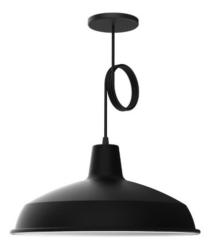 Lampara Colgante Techo Campana 40 Cm Deco Living Bell01 