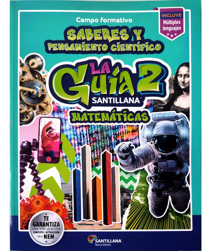 Beres Y Pensmiento Científico, L Guí Ntilln 2 Mtemátics, 2023-2024, De Letici Trers Ndovl. Ntilln Ecundri, Vol. 2. Editoril Ediciones Ntilln, Tp Blnd, Edición 1 En Espñol, 2023