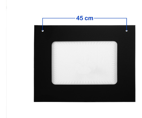 Vidrio + Bisagras Eskabe Para Puerta De Horno Cocina Q7 Q10