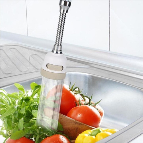 Imagen 2 de 6 de Grifo Lavaplatos Extensor 2x1 Regula Presión Ahorro Agua