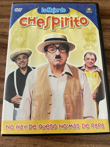 Lo Mejor De Chespirito Dvd No Hay De Queso Nomás De Papa (Usado)