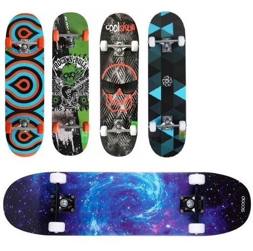 Imagen 2 de 3 de Skate Patineta Grande 80cm - Skateboards