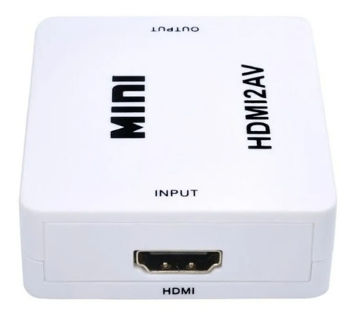 Imagem 3 de 8 de Mini Conversor Hd Vídeo Hdmi X Av Rca - Hdmi2av