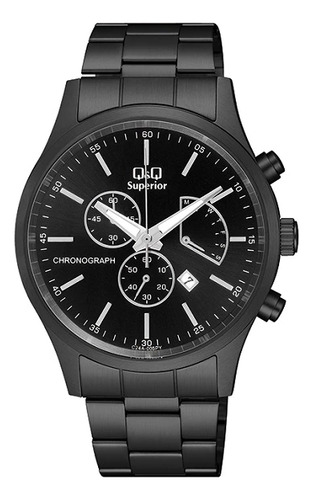 Reloj Para Hombre Q&q Business C24a-005py Negro