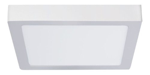 Panel Plafon Led Cuadrado Alic 18w 220 Blanco Dia