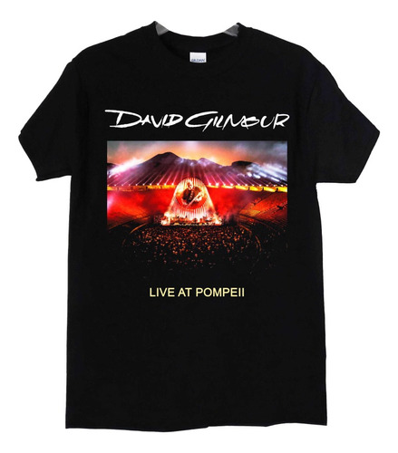 Polera David Gilmour Live At Pompeii Rock Abominatron