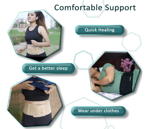 Wonder Care Umbilical Hernia Cinturón Soporte De Hernia Con