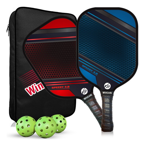 Jp Winlook Juego De Paletas De Pickleball De Alta Calidad, J