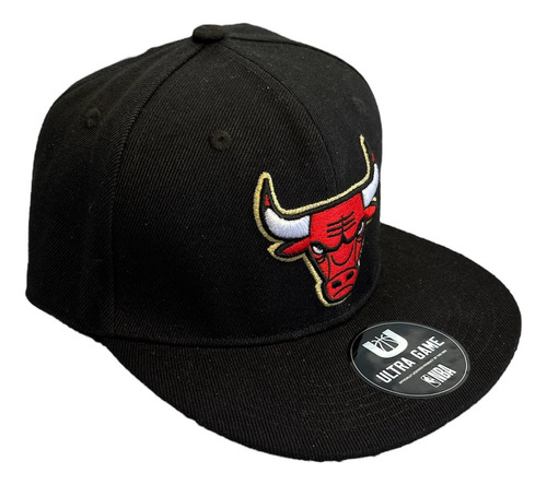 Gorra Jockey Plano De Hombre Chicago Bulls Ultra Game N.b.a 