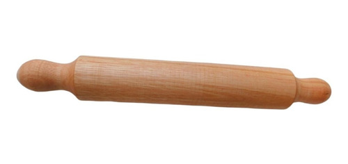 Palote De Madera Maciza Para Amasar 30 Cm.