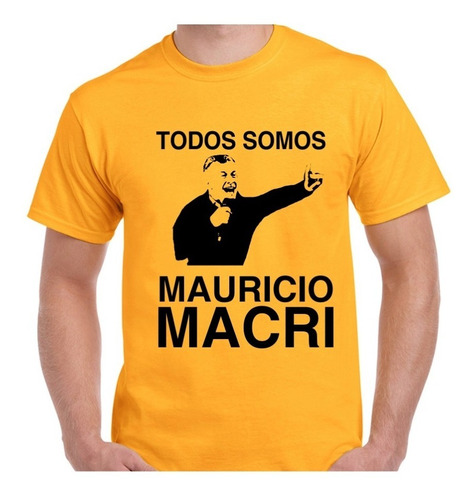 Remera Mauricio Macri Pro Todos Somos Pichetto 2019 Politica