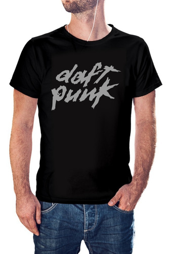 Polera Daft Punk Hombre 100% Algodón