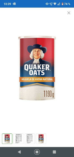 Avena Quaker Oats 1.190 Kg