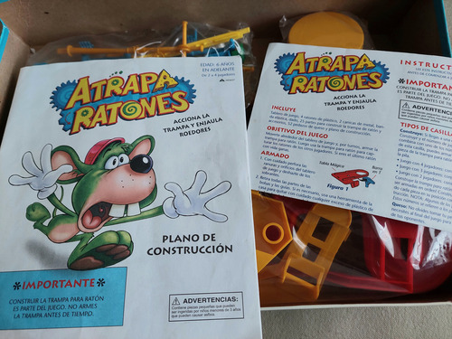 Juego De Mesa Atrapa Ratones De Hasbro (completo) (Usado)