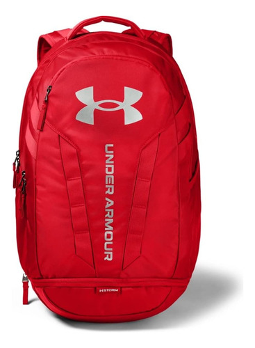 Mochila deportiva Under Armour Hustle 5.0 29L 29 L color rojo diseño roja 29L