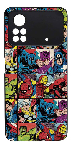 Funda Protector Case Para Poco X4 Pro 5g Avengers