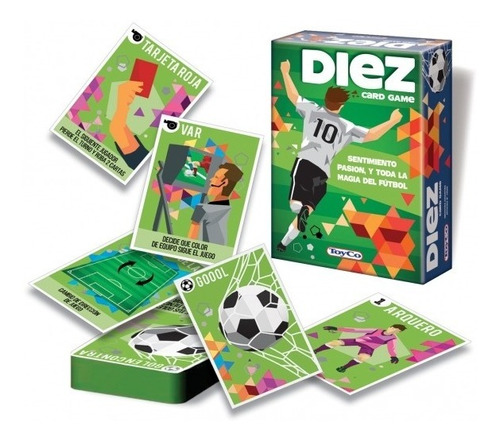 Juego De Cartas Diez Original Toyco