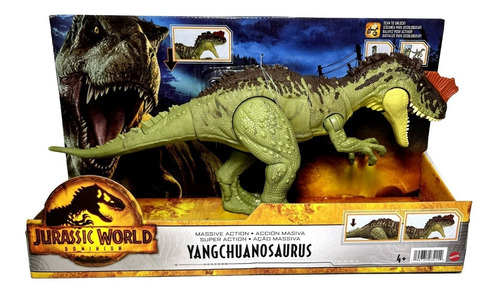Boneco Dinossauro Yangchuanosaurus Jurassic World Original