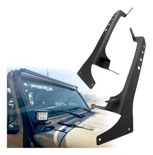 Imagen 1 de 6 de Diadema Bracket Para Barra Led Jeep Jl Wrangler 2019/2020