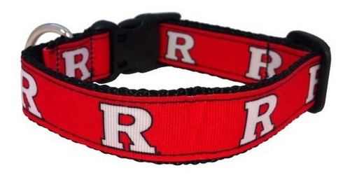 Ncaa Rutgers Scarlet Knights Collar De Perro (color Del Equi