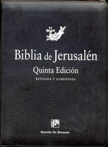 Libro: Biblia Jerusalèn Manual Cremallera. Vv.aa. Desclee De