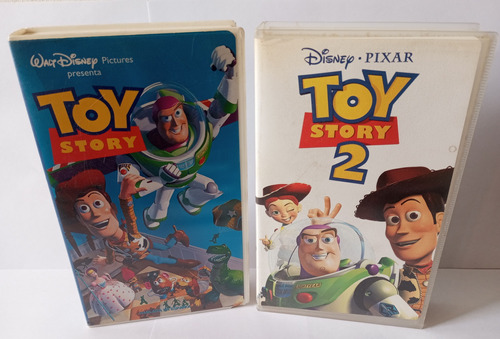 Toy Story 1 Y 2 Películas Vhs Originales Disney Valor X 2