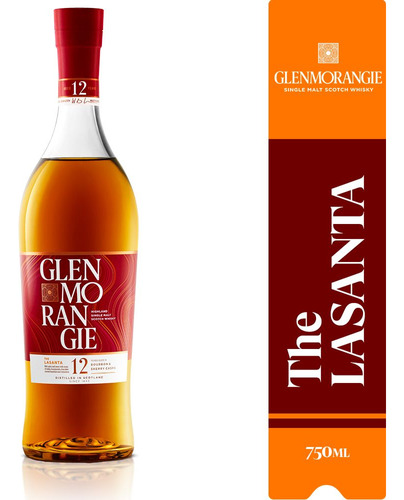 Glenmorangie 12 Años The Lasanta whisky 750mL