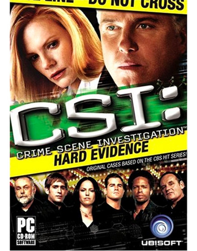 Csi 4 Hard Evidence - Nuevo- Físico- Pc Game