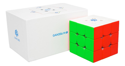 Cubo Rubik 3x3 Gan 356m E Speedcubing Original De Colección