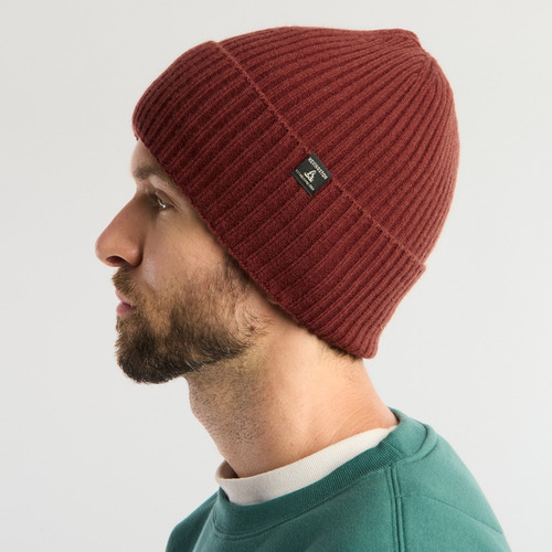 Gorro Hombre Kevingston Belfast Beanie Rojo Gastado Rojo Unico