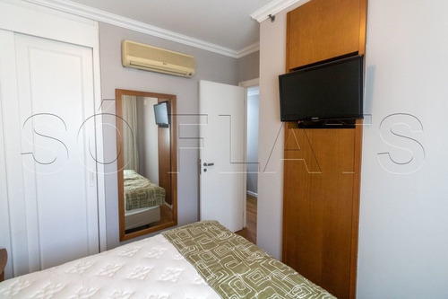 Imagem 10 de 15 de Flat Com 1 Dorm, Escritório, Cozinha Americana, A Poucos Metros Da Av. Paulista - Sf24901