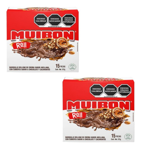 2 Pack - Chocolate Mui- Bon 15 Piezas