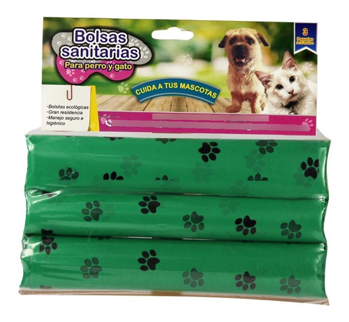 Pack Bolsas Sanitarias 300 Bolsas Biodegradables